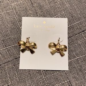 Kate Spade Bow tie earrings